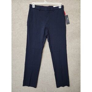 Tommy Hilfiger TH Flex Tailored To Move Dress Pants Mens 32x32 Navy Stretch NEW